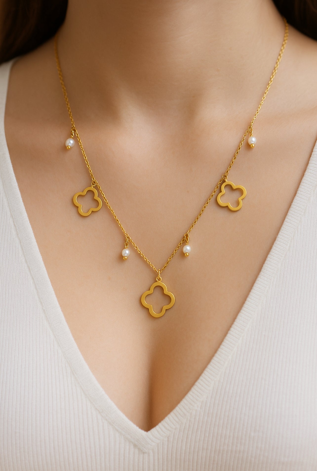 Collier à Trèfles