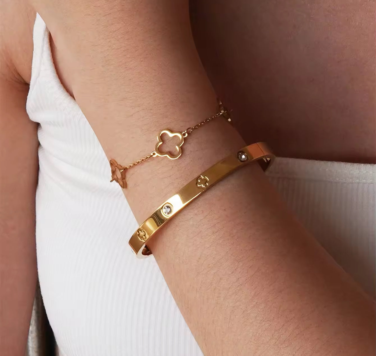 Bracelet Trèfle