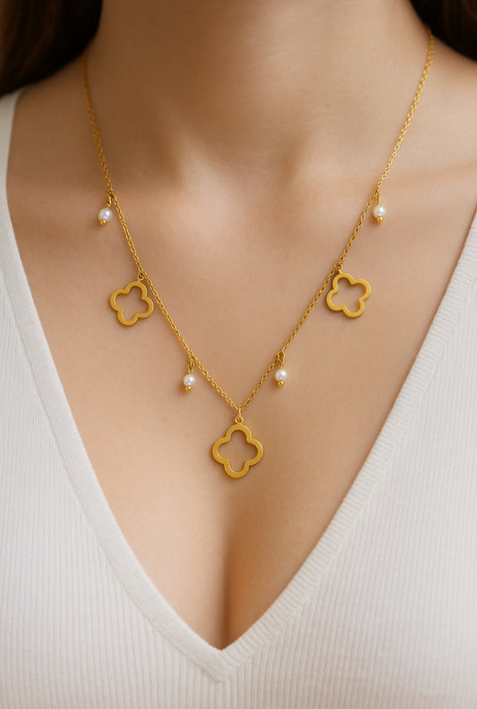 Collier à Trèfles